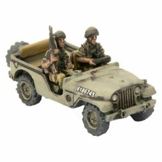 World War III: Team Yankee Israeli Recce Jeep Platoon New - TISTA MINIS