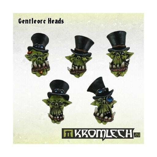 Kromlech Gentleorc Heads - TISTA MINIS