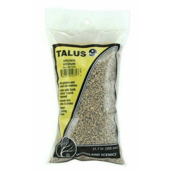 Woodland Scenics Talus Medium Brown Buff New - TISTA MINIS