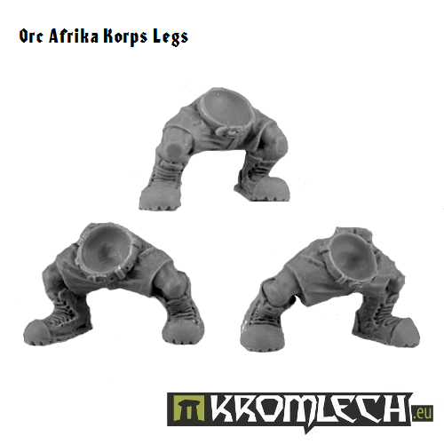 Kromlech Orc Afrika Korps Legs New - TISTA MINIS