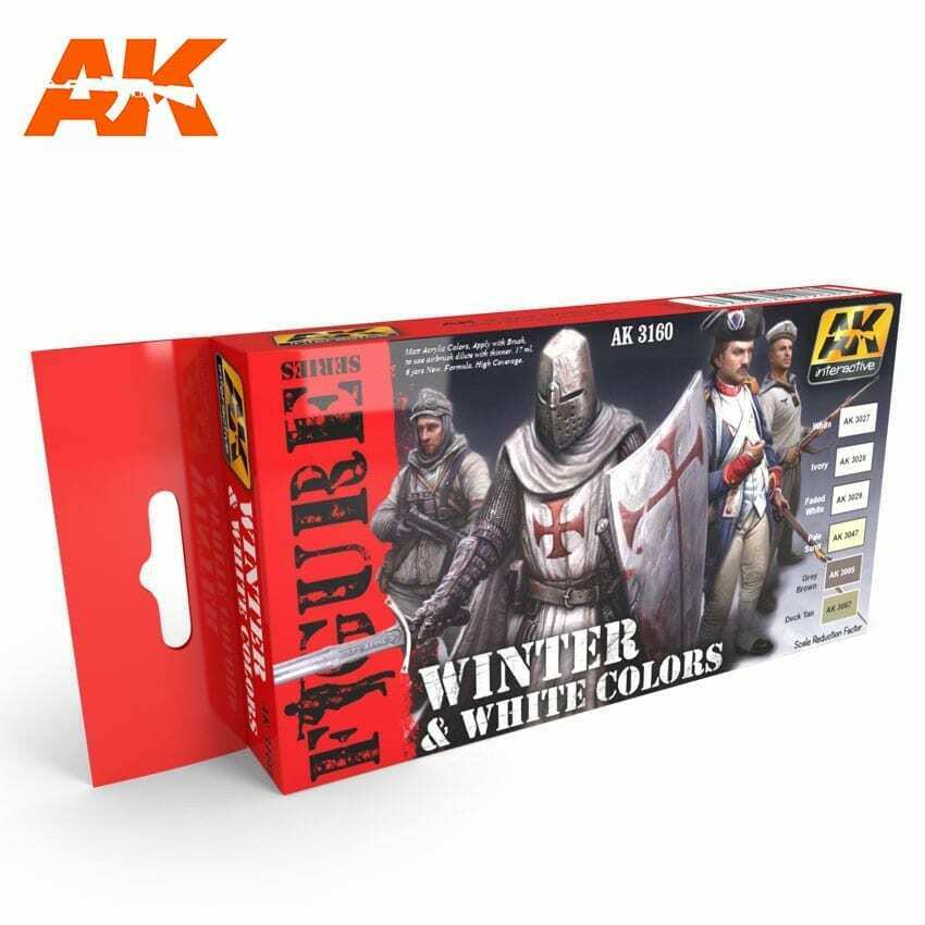 AK Interactive White And Winter Colors - TISTA MINIS