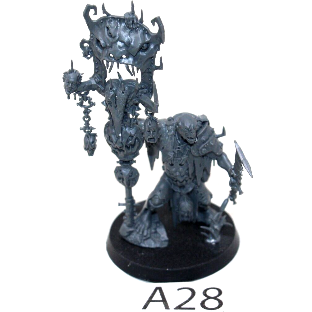 Warhammer Orcs And Goblins Murknob with Belcha-banna - A28 - Tistaminis