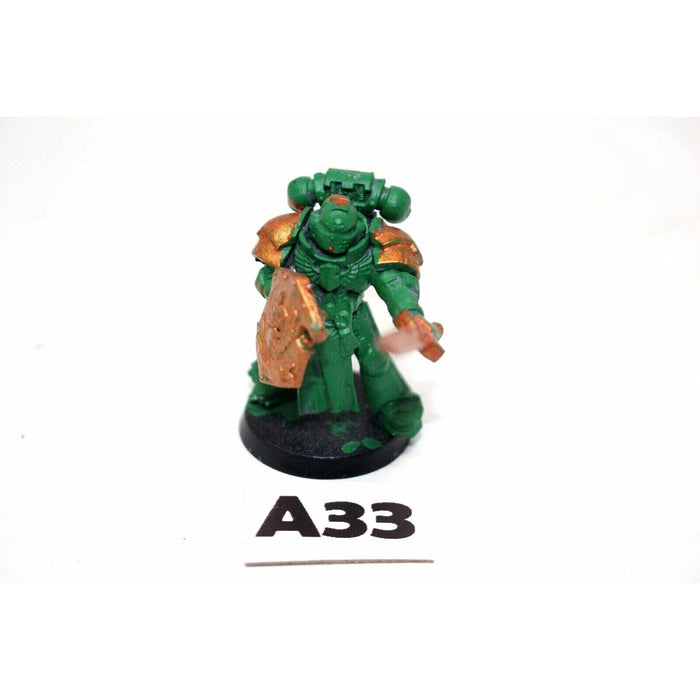 Warhammer Space Marines Captain - A33 - Tistaminis