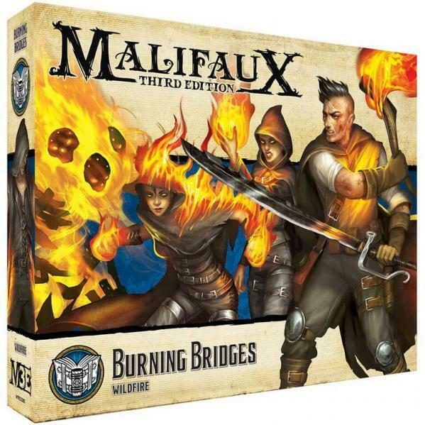 Malifaux Arcanists Burning Bridges New - TISTA MINIS