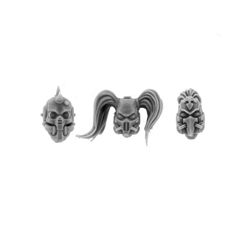 Wargames Exclusive IMPERIAL ASSASSIN HEADS SET (3U) New - TISTA MINIS