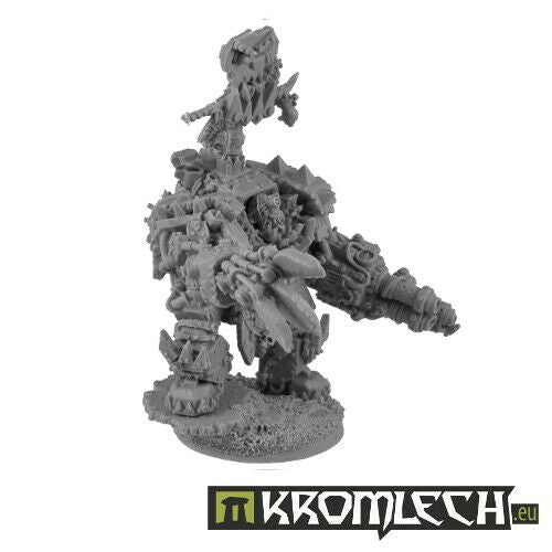 Kromlech Orc Warchief in Juggernaut Mecha-Armour New - TISTA MINIS