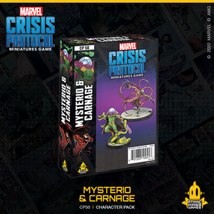 Marvel Crisis Protocol: Mysterio and Carnage Character Pack Pre-Order Jun11 - Tistaminis