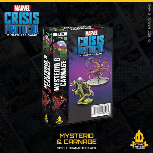 Marvel Crisis Protocol: Mysterio and Carnage Character Pack Pre-Order Jun11 - Tistaminis