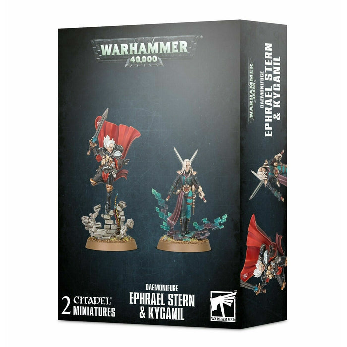 Warhammer DAEMONIFUGE EPHRAEL STERN & KYGANIL New - TISTA MINIS