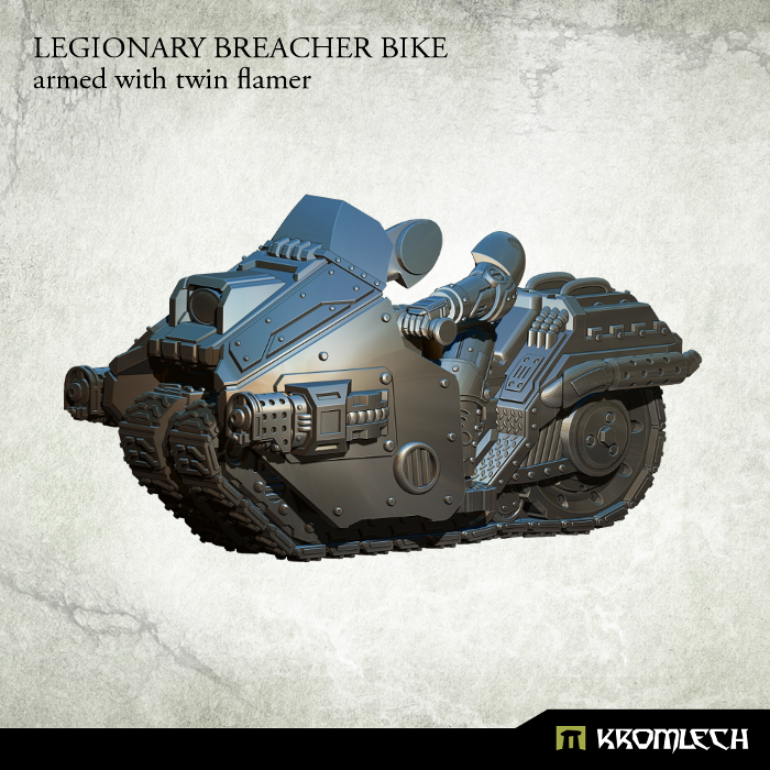 Kromlech Legionary Breacher Bike with Twin Flamer New - TISTA MINIS
