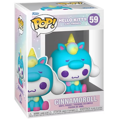 Funko POP! Hello Kitty and Friends: Sanrio Cinnamoroll Unicorn Pajamas #59 New - Tistaminis