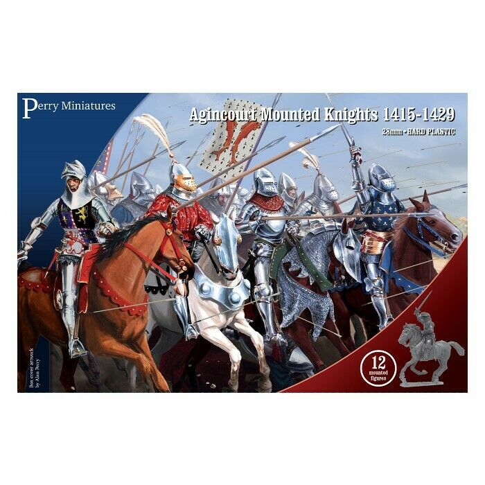 Perry Miniatures Agincourt Mounted Knights New - Tistaminis