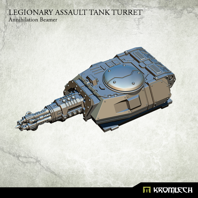 Kromlech Legionary Assault Tank Turret: Annihilation Beamer (1) New - TISTA MINIS