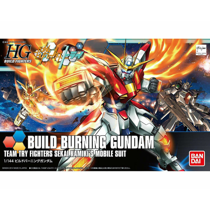 HGBF 1/144 Build Burning Gundam New - Tistaminis