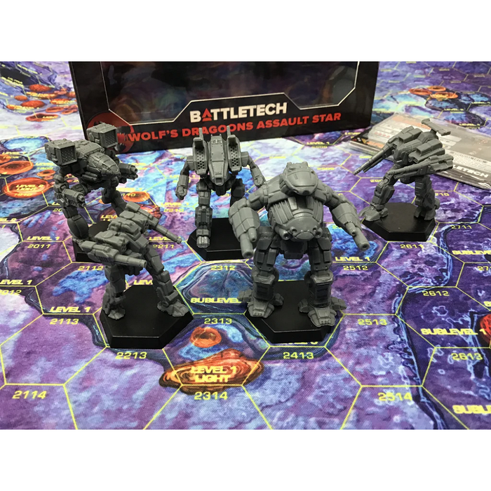 BATTLETECH FORCEPACK WOLF'S DRAGOONS ASSAULT STAR Pre-Order July 30th - Tistaminis