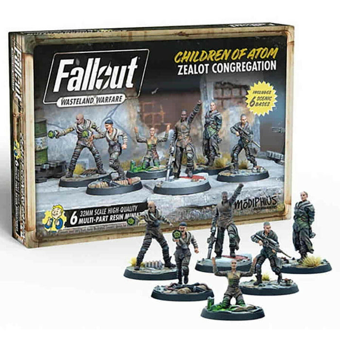 FALLOUT WASTELAND WARFARE: CHILDREN OF ATOM ZEALOT Apr 15 Pre-Order - Tistaminis