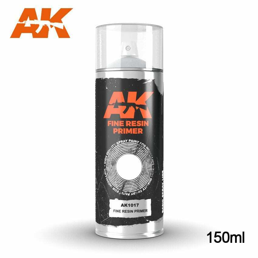 AK Interactive Fine Resin Primer - Spray 150ml New - TISTA MINIS