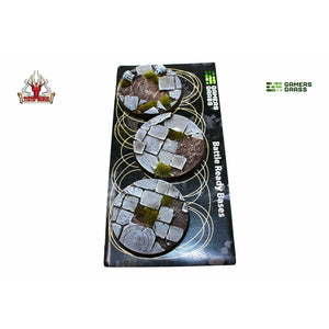 Gamers Grass Temple Bases Round 50mm (x3) - TISTA MINIS
