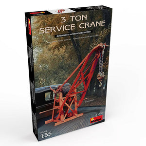MiniArt 3 Tonne Service Crane (1/35) New - TISTA MINIS