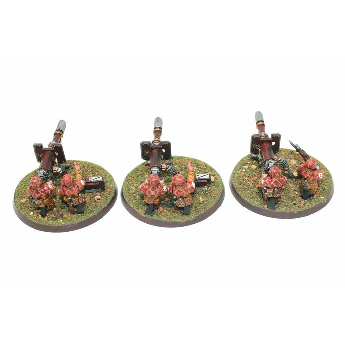 Warhammer Imperial Guard Cadian Lascannon Teams Well Painted JYS15 - Tistaminis