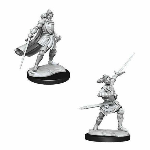 Critical Role Unpainted Miniatures Wave 1: Half-Elf Paladin Xhorhas Femal New - Tistaminis