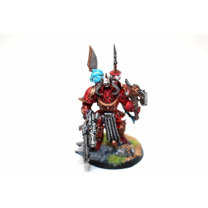 Warhammer Chaos Space Marines Lord In Terminator Armour Well Painted - JYS28 - Tistaminis