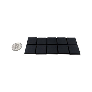 Warhammer 25mm Square Bases (x10) New - Tistaminis