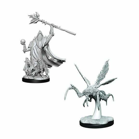 Critical Role Unpainted Miniatures Wave 1: Core Spawn Emissary and Seer New - Tistaminis
