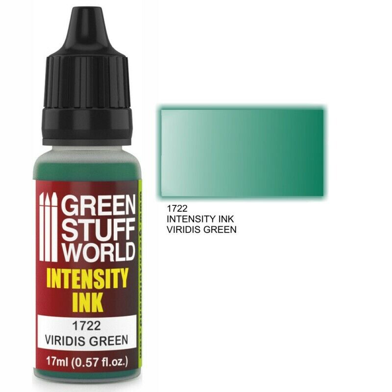 Green Stuff World Inks Intensity Ink VIRIDIS GREEN - Tistaminis