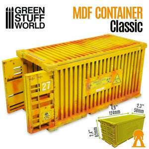 Green Stuff World Classic Shipping Container New - TISTA MINIS