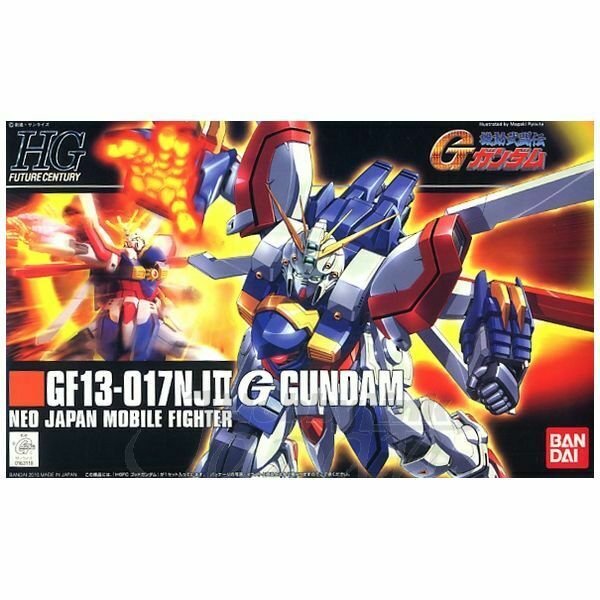 Bandai #110 God Gundam "G Gundam", Bandai 1/144 HGFC New - TISTA MINIS