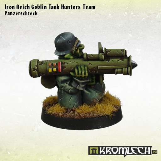 Kromlech Iron Reich Goblin Tank Hunters Team New - TISTA MINIS