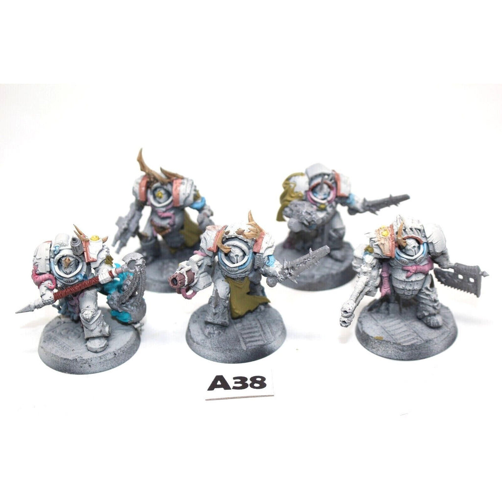 Warhammer Chaso Space Marines Blightlord Terminators - A38 - Tistaminis