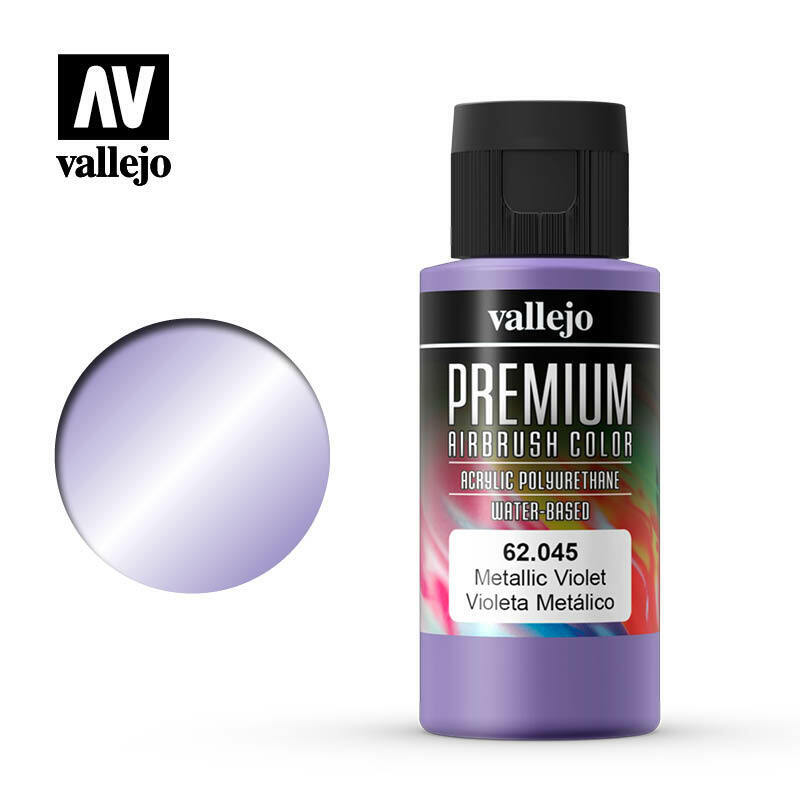 Vallejo Premium Color Paint Metallic Violet - VAL62045 - Tistaminis