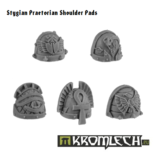 Kromlech Stygian Praetorian Shoulder Pads New - TISTA MINIS