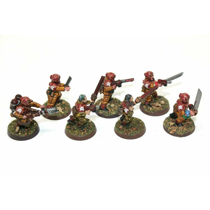 Warhammer Imperial Guard Cadian Assault Veterans Well Painted JYS15 - Tistaminis