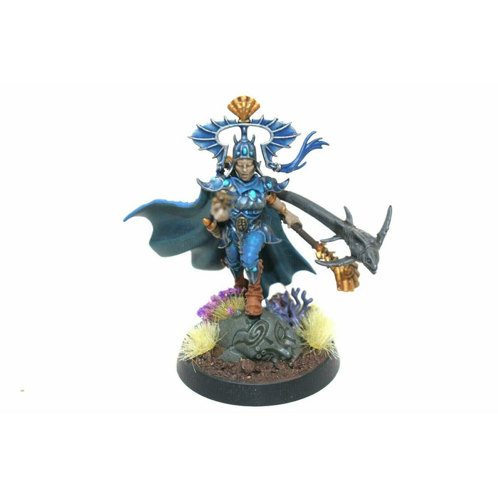 Warhammer Idoneth Deepkin Isharann Tidecaster Well Painted - A24 - TISTA MINIS