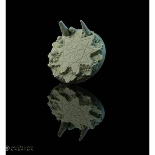 Alien Lab Miniatures CHAOS BASES ROUND 50MM New - Tistaminis