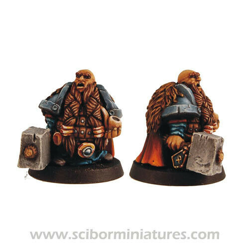 Scibor Miniatures Dwarf With Pipe New - TISTA MINIS