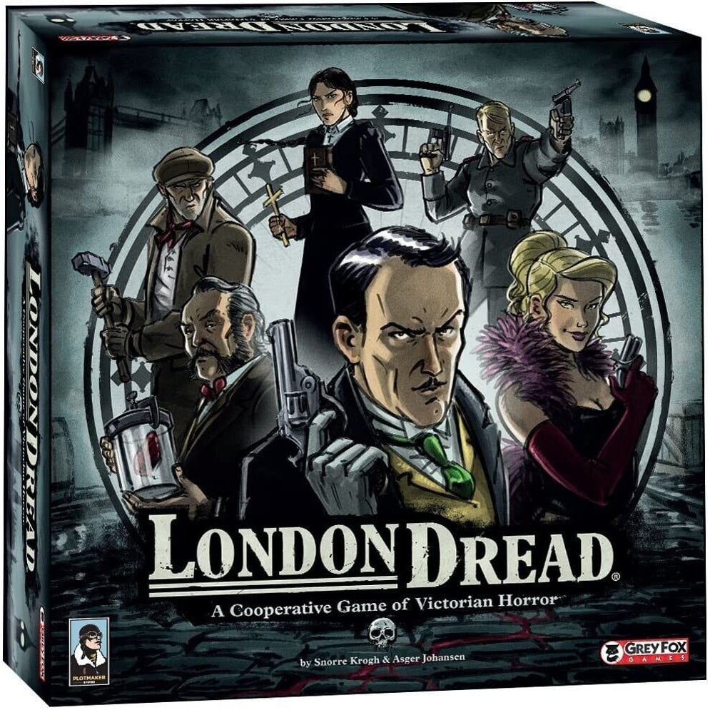 Grey Fox Games: London Dread Board Game New - Tistaminis