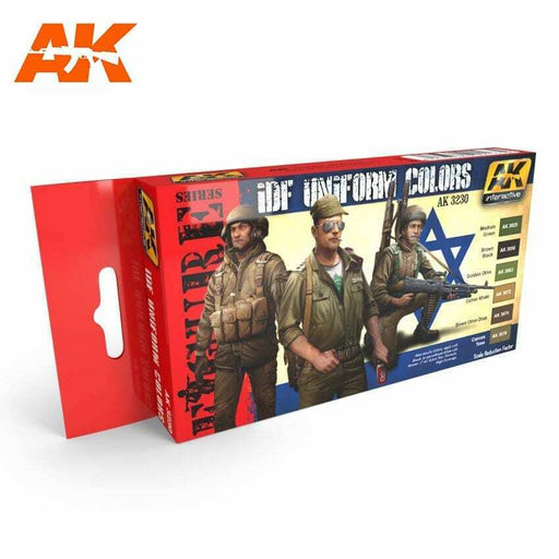 AK Interactive IDF Uniform Colors - TISTA MINIS