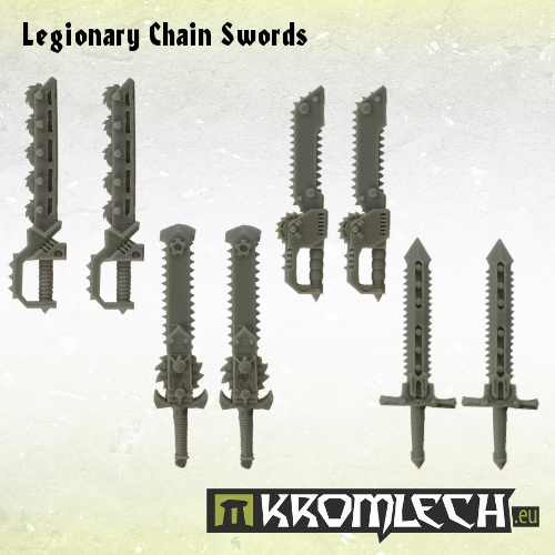 Kromlech Legionary Chain Swords New - TISTA MINIS