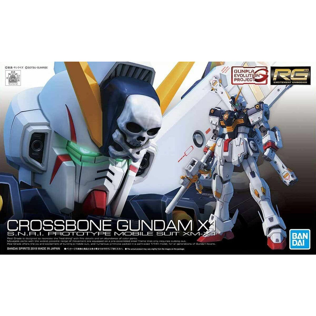 Bandai Gundam RG #31 1/144 Crossbone Gundam X1 'Crossbone Gundam' New - Tistaminis