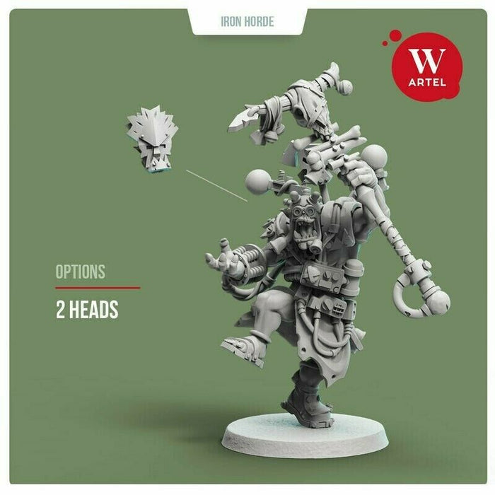 Artel Miniatures - Tekk-Szhaman of Iron Horde 28mm New - TISTA MINIS