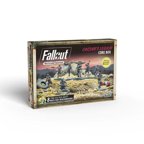 Fallout Wasteland Warfare: Caesar's Leg Core Box New - Tistaminis