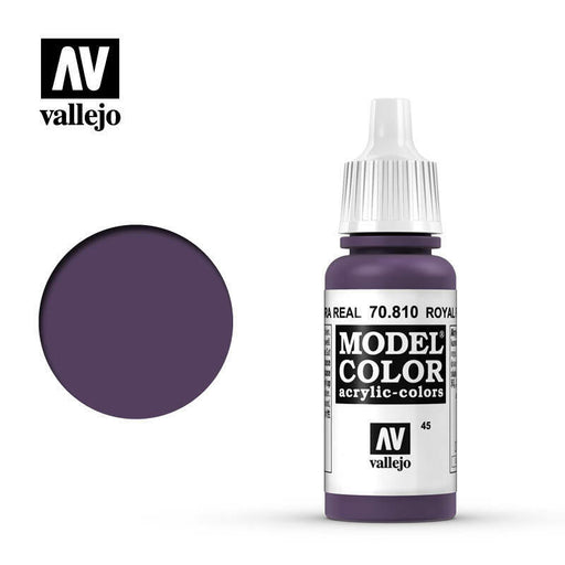 Vallejo Model Colour Paint Royal Purple (70.810) - Tistaminis