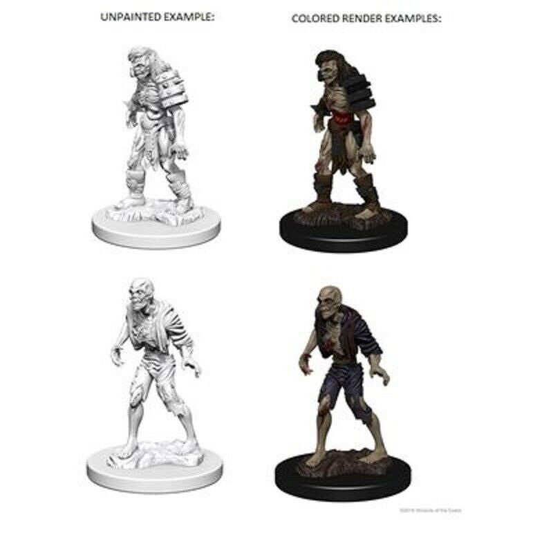 Dungeons and Dragons Nolzurs Marvelous  Wave 1: Zombies New - TISTA MINIS