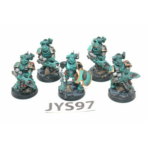 Warhammer Space Marines Devastaor Squad With Missle Launchers Well Painted JYS97 - TISTA MINIS