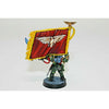 Warhammer Imperial Guard Colour Sergeant Kell Well Painted Metal - JYS11 | TISTAMINIS