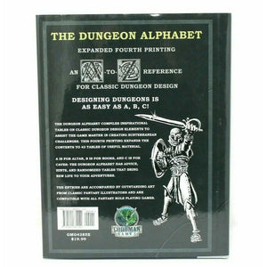 DUNGEON ALPHABET: A-TO-Z REFERENCE Hardcover New - TISTA MINIS